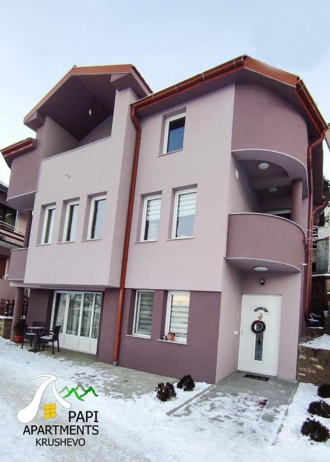 Papi Apartments Крушево Экстерьер фото